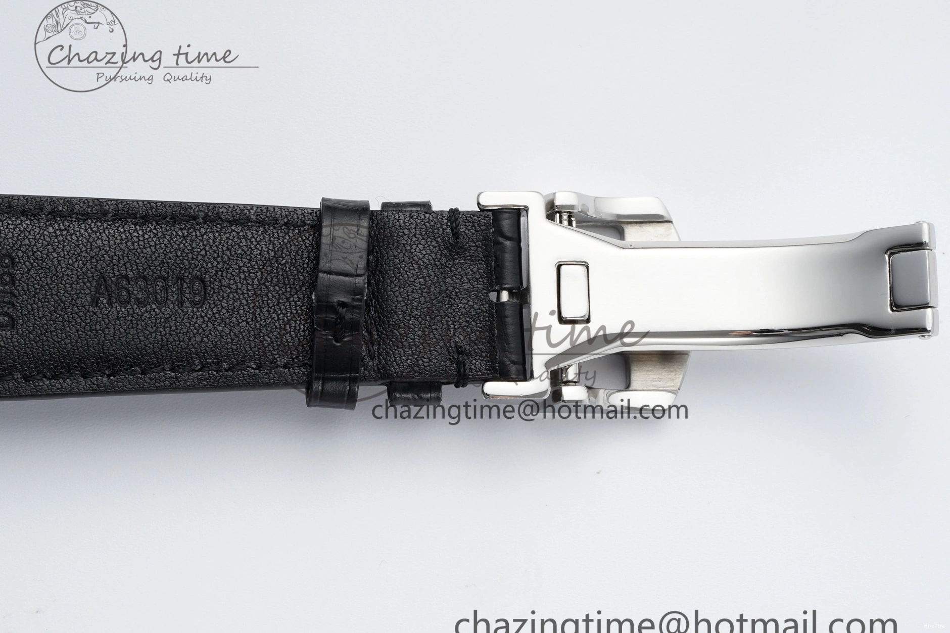 MIROTIME 0407 Bold Portugieser Perpetual Calendar SS 5033 APSF 1:1 Best Edition Blue Dial on Black Leather Strap A52610 Clone 7041